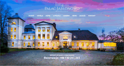 Desktop Screenshot of palacjablonowo.pl